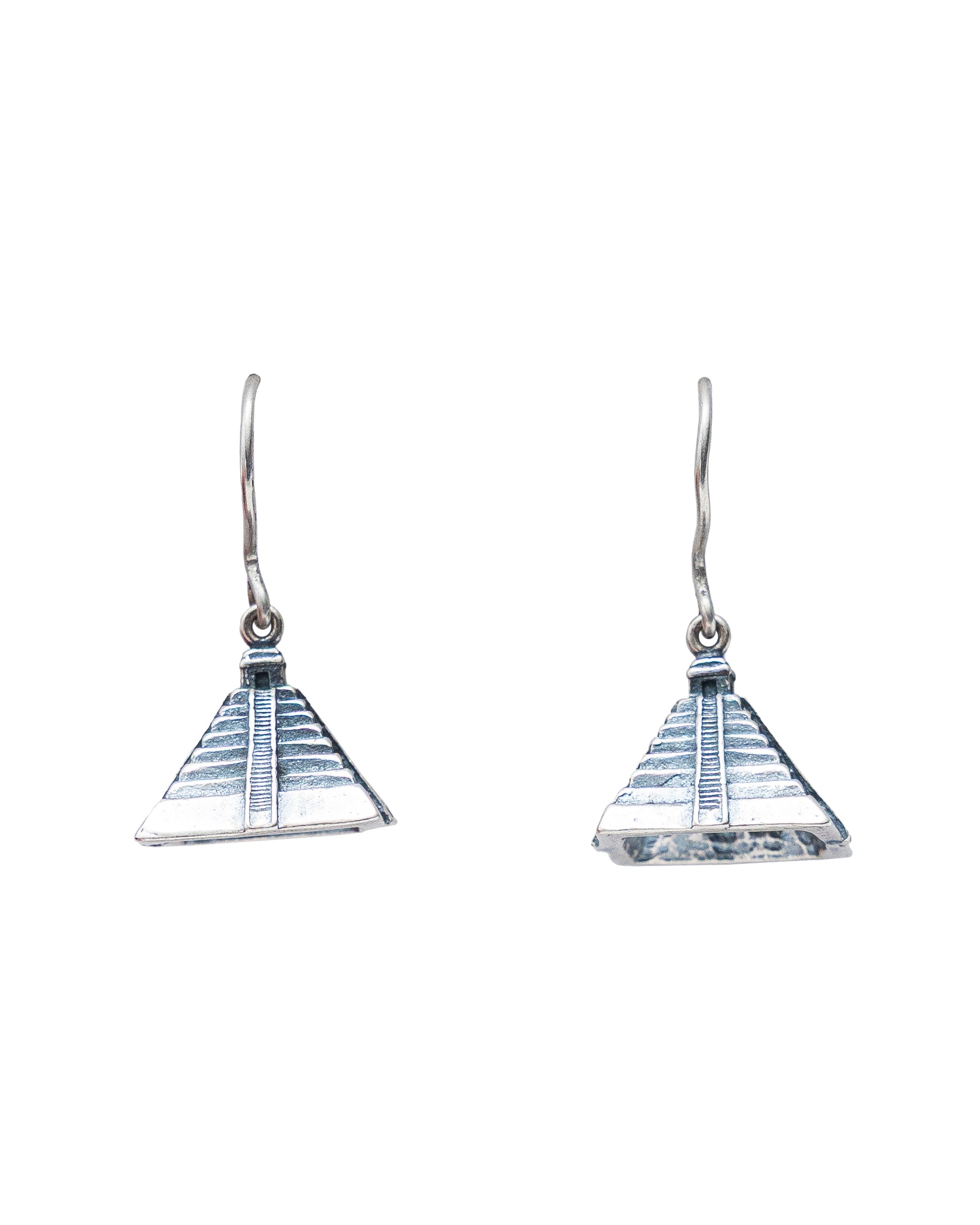Aretes Chichen Itzá, joya de plata .925 – Gabriela Sánchez