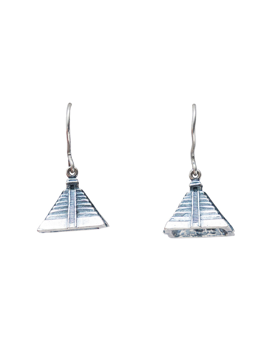 Aretes Chichen Itzá, joya de plata .925 – Gabriela Sánchez