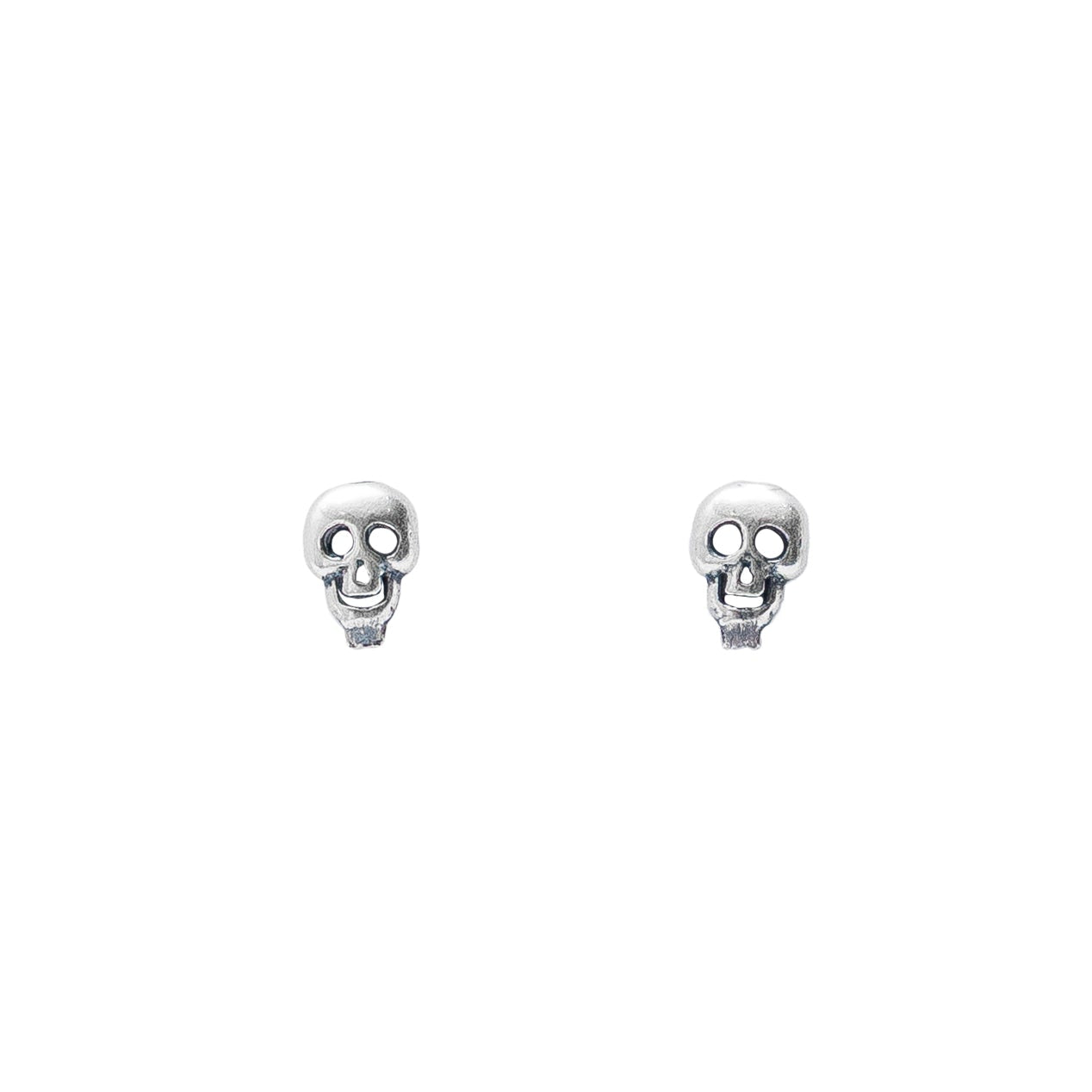 Aretes Cráneo Mini, joya de plata .925 – Gabriela Sánchez