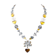 Collar Árbol de la Vida en Ámbar, joya de plata .925 – Gabriela Sánchez (vista 2)