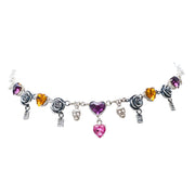 Gargantilla Tradición Viva, joya de plata .925, con cristal Swarovski – Gabriela Sánchez