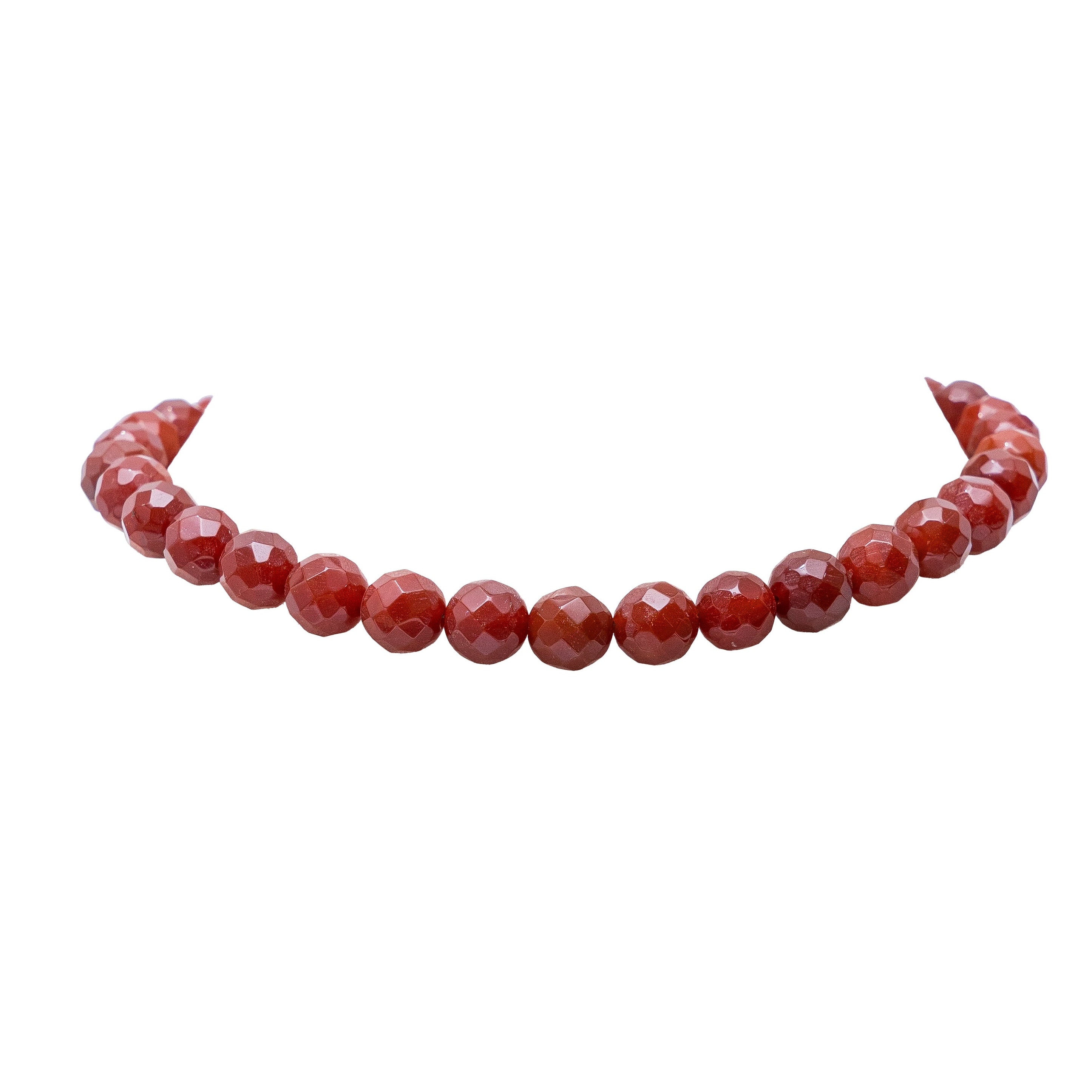 Collar Olor a Cempasúchil, joya de plata .925, con cornalina – Gabriela Sánchez