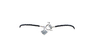 Collar Tlaltecuhtli, joya de plata .925, con espinela – Gabriela Sánchez (vista 2)