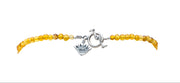 Collar Mono, joya de plata .925, con ámbar – Gabriela Sánchez (vista 4)