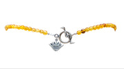 Collar Jaguar, joya de plata .925, con ámbar – Gabriela Sánchez (vista 4)