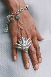 Anillo Mayahuel Rosa, joya de plata .925 – Gabriela Sánchez (vista 4)