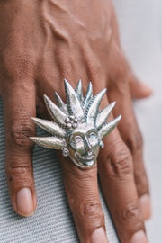Anillo Mayahuel Rosa, joya de plata .925 – Gabriela Sánchez