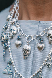 Collar ¿Qué Dice tu Corazón?, joya de plata .925 – Gabriela Sánchez (vista 6)