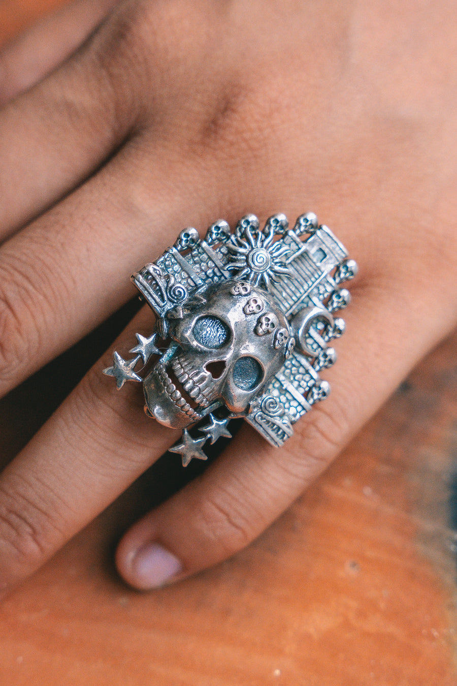 Anillo Noche de Espíritus, joya de plata .925 – Gabriela Sánchez (vista 3)