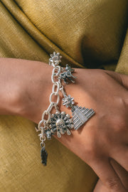 Brazalete Mictlán Sagrado, joya de plata .925 – Gabriela Sánchez (vista 6)