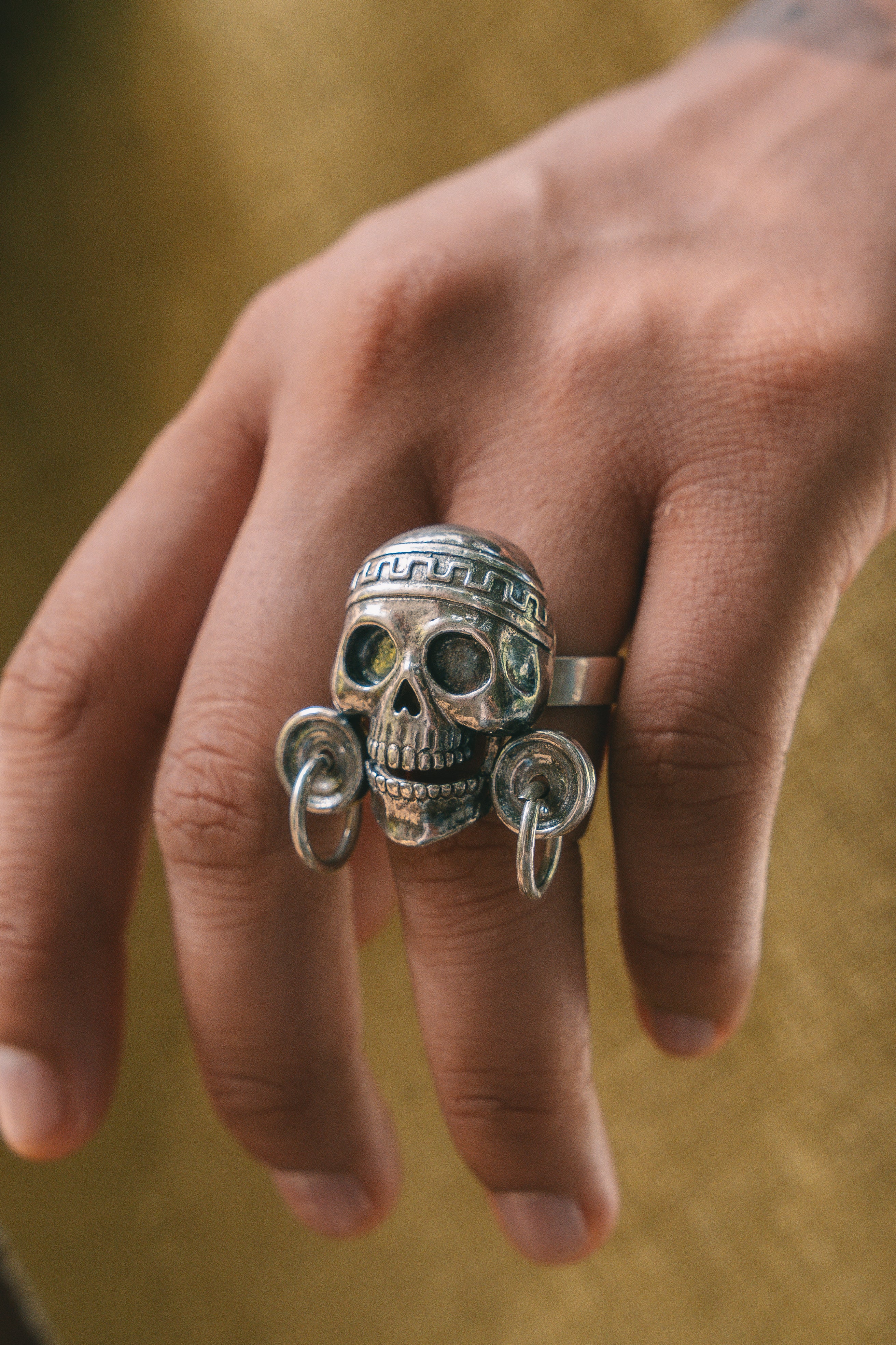 Anillo Chichén Itzá, joya de plata .925 – Gabriela Sánchez