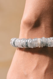 Pulsera Cristales del Recuerdo, joya de plata .925, con lepidolita – Gabriela Sánchez (vista 2)