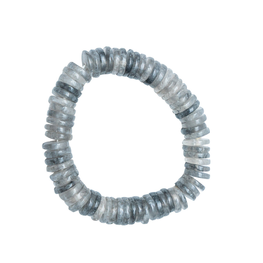 Pulsera Cristales del Recuerdo, joya de plata .925, con lepidolita – Gabriela Sánchez