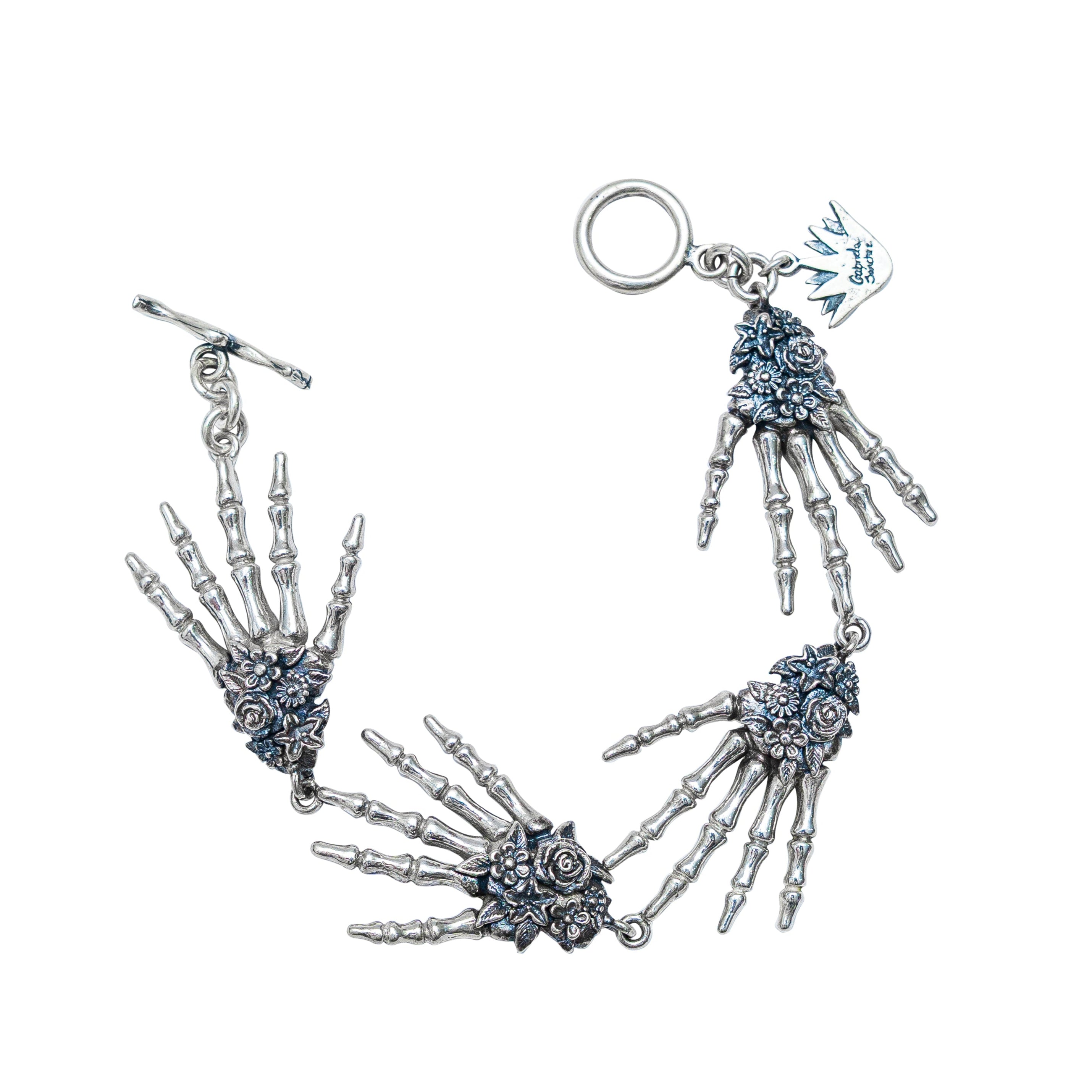 Brazalete Abrazo, joya de plata .925 – Gabriela Sánchez
