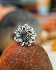Anillo Plumas de Quetzalcóatl, joya de plata .925 – Gabriela Sánchez