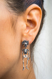 Aretes Calaquitas de Popote, joya de plata .925 – Gabriela Sánchez (vista 5)