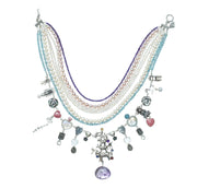 Collar La Magia de los Juguetes, joya de plata .925, con perla y amatista – Gabriela Sánchez (vista 4)