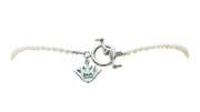 Collar Corazón de Protección Niño, joya de plata .925, con perla y cuarzo – Gabriela Sánchez (vista 4)