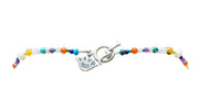 Collar Colibrí de la Suerte, joya de plata .925, con amatista – Gabriela Sánchez (vista 4)