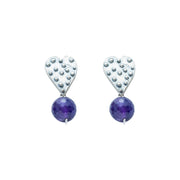 Aretes Amor Amatista, joya de plata .925 – Gabriela Sánchez