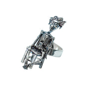 Anillo Doña Huesitos, joya de plata .925 – Gabriela Sánchez (vista 8)