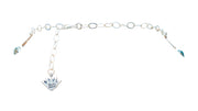 Gargantilla Calaverita de Azúcar, joya de plata .925, con cristal Swarovski – Gabriela Sánchez (vista 10)