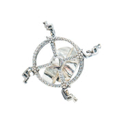 Anillo Rueda De la Fortuna Chica, joya de plata .925 – Gabriela Sánchez (vista 4)