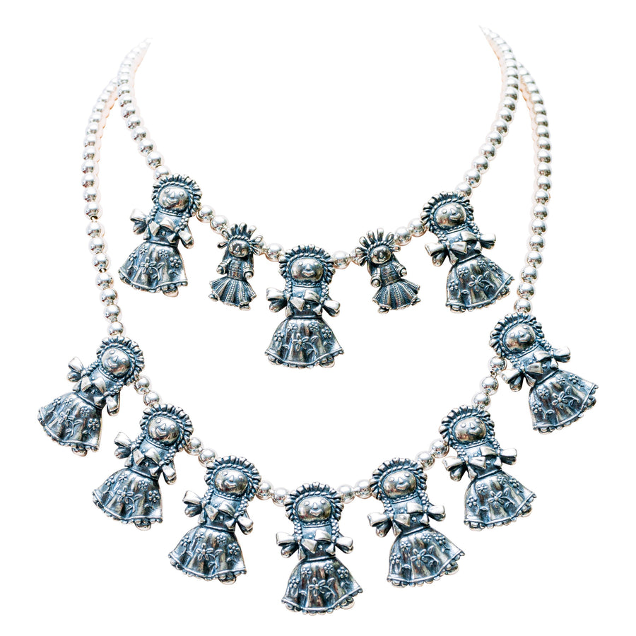 Collar Mi Colección de Muñecas, joya de plata .925 – Gabriela Sánchez