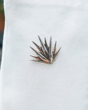 Pin de Agave Realista, joya de plata .925 – Gabriela Sánchez (vista 4)