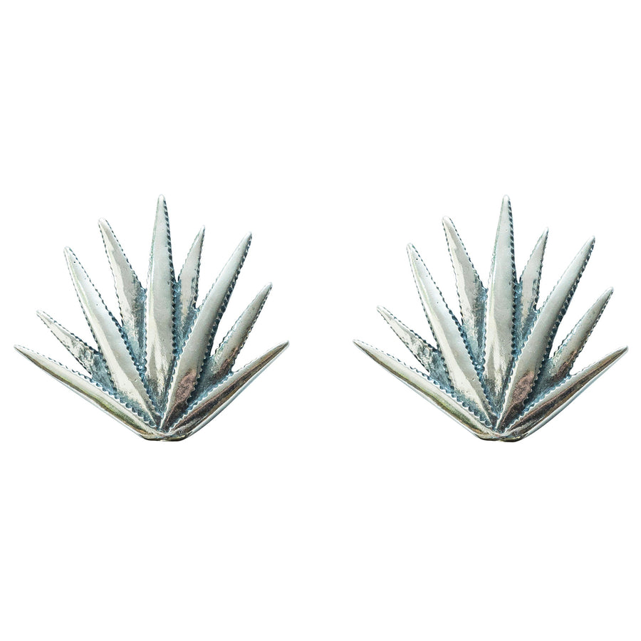 Aretes Agave Realista, joya de plata .925 – Gabriela Sánchez