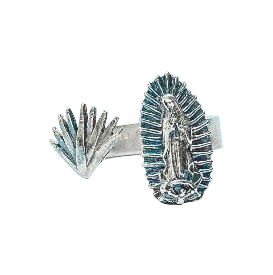 Anillo Agave Guadalupe, joya de plata .925 – Gabriela Sánchez
