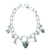 Collar Me Subo A Mi Caballo Y Me Pongo Mi Sombrero, joya de plata .925 – Gabriela Sánchez (vista 11)