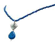 Collar Tequilana Azul, joya de plata .925, con lapislázuli – Gabriela Sánchez (vista 3)