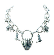 Collar Me Subo A Mi Caballo Y Me Pongo Mi Sombrero, joya de plata .925 – Gabriela Sánchez (vista 2)