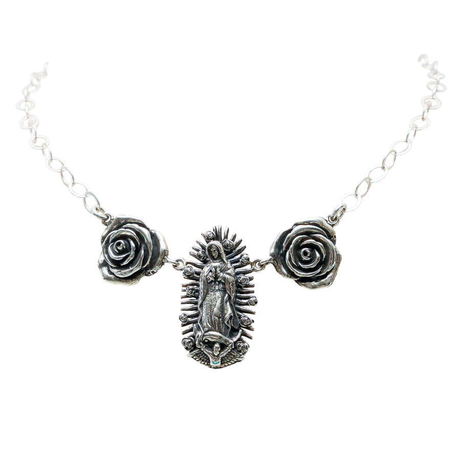 Gargantilla Madre de Rosas, joya de plata .925 – Gabriela Sánchez