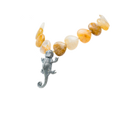 Collar Camino a la Transformación, joya de plata .925, con citrina – Gabriela Sánchez (vista 2)