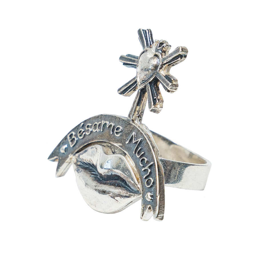 Anillo Bésame Mucho Corazón, joya de plata .925 – Gabriela Sánchez (vista 3)