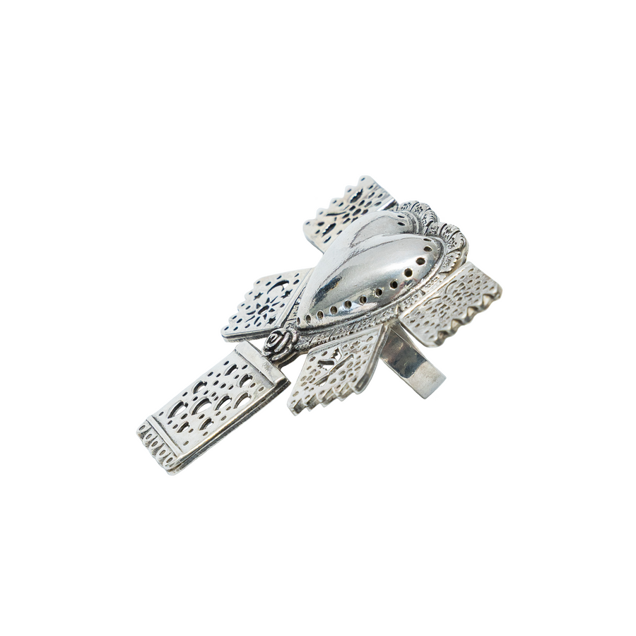 Anillo Fiesta del Corazón, joya de plata .925 – Gabriela Sánchez (vista 3)