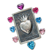 Anillo La Carta de Amor, joya de plata .925, con cristal Swarovski – Gabriela Sánchez