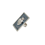 Anillo Carta Corazón, joya de plata .925 – Gabriela Sánchez (vista 2)