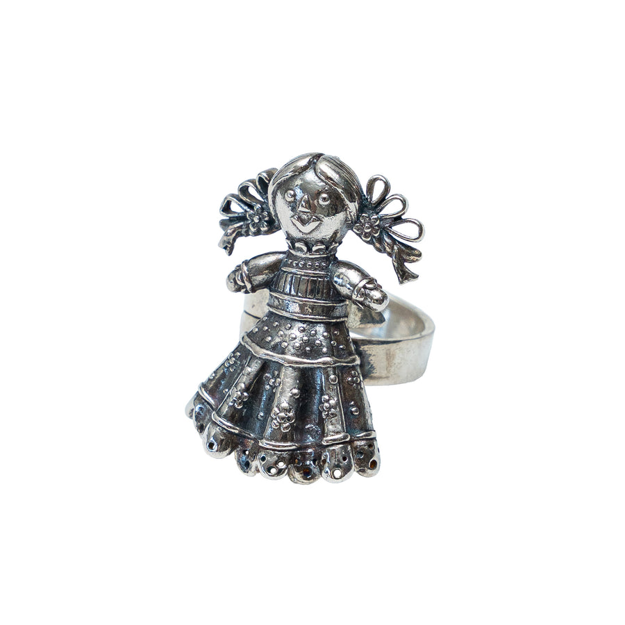 Anillo Mi Niña, joya de plata .925 – Gabriela Sánchez (vista 2)