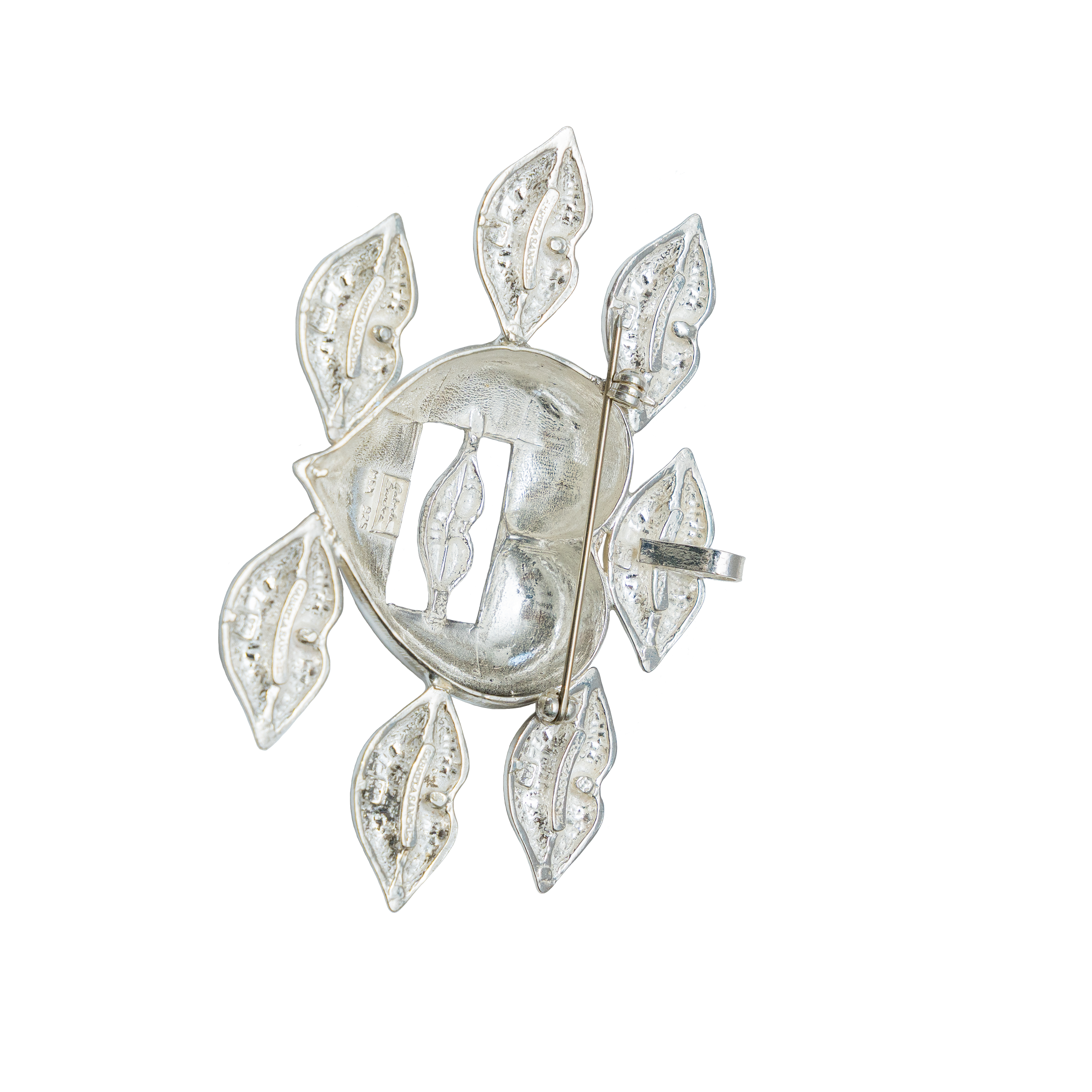 Broche Muchos Besitos, joya de plata .925 – Gabriela Sánchez (vista 2)