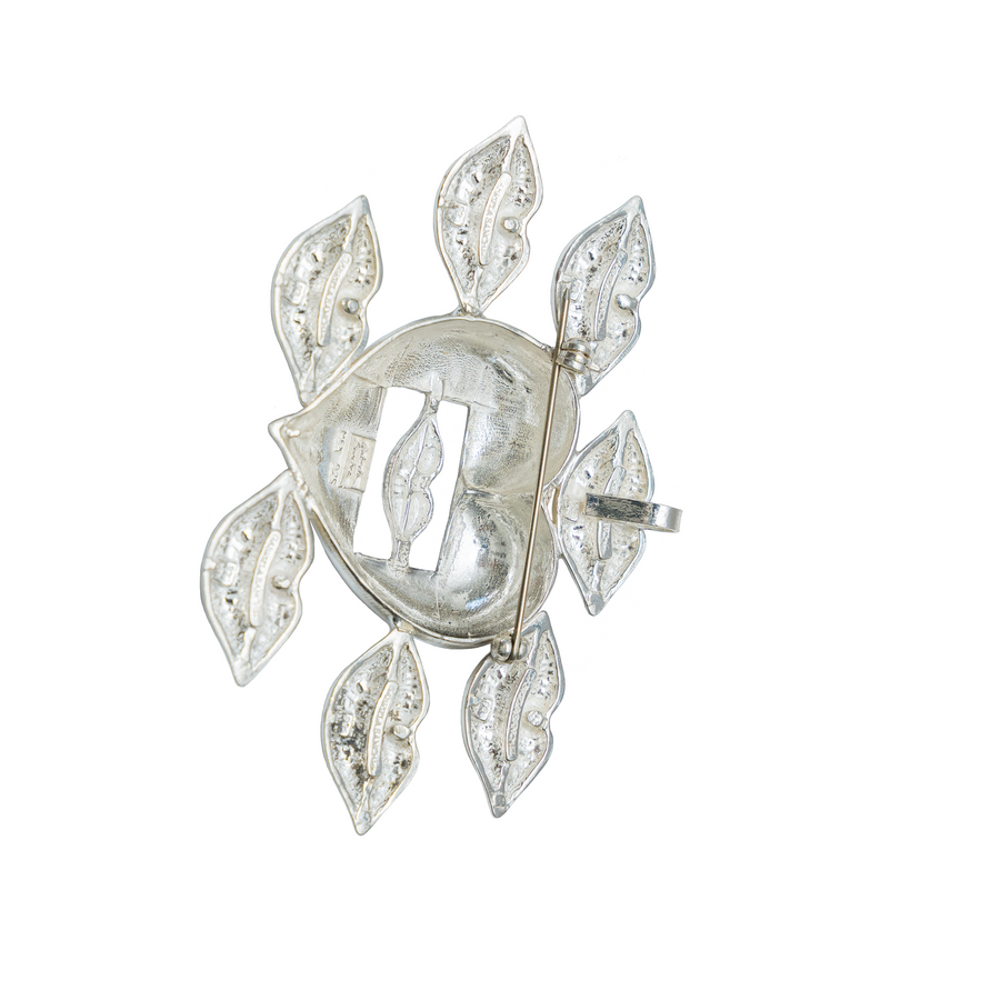 Broche Muchos Besitos, joya de plata .925 – Gabriela Sánchez (vista 2)