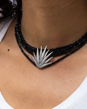 Choker Agave Spinel, joya de plata .925 – Gabriela Sánchez (vista 3)