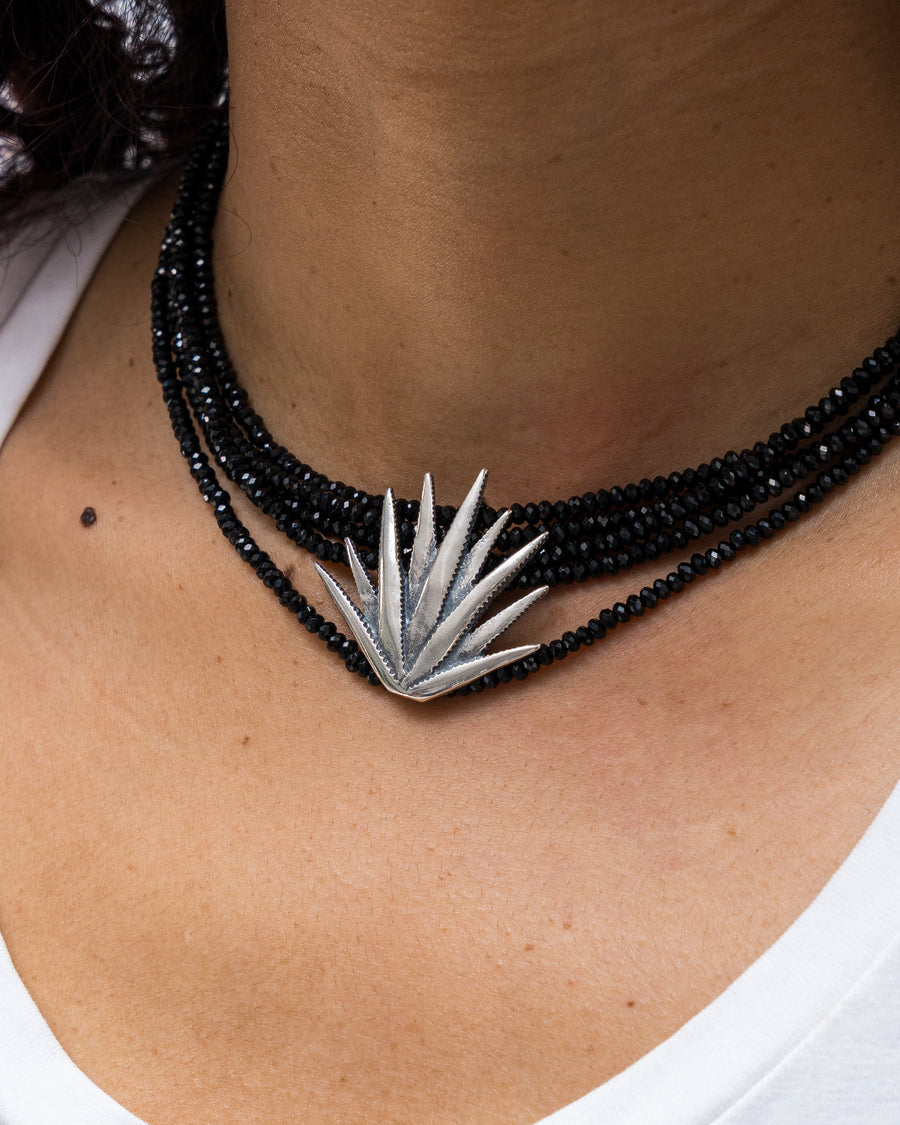 Choker Agave Spinel, joya de plata .925 – Gabriela Sánchez (vista 3)