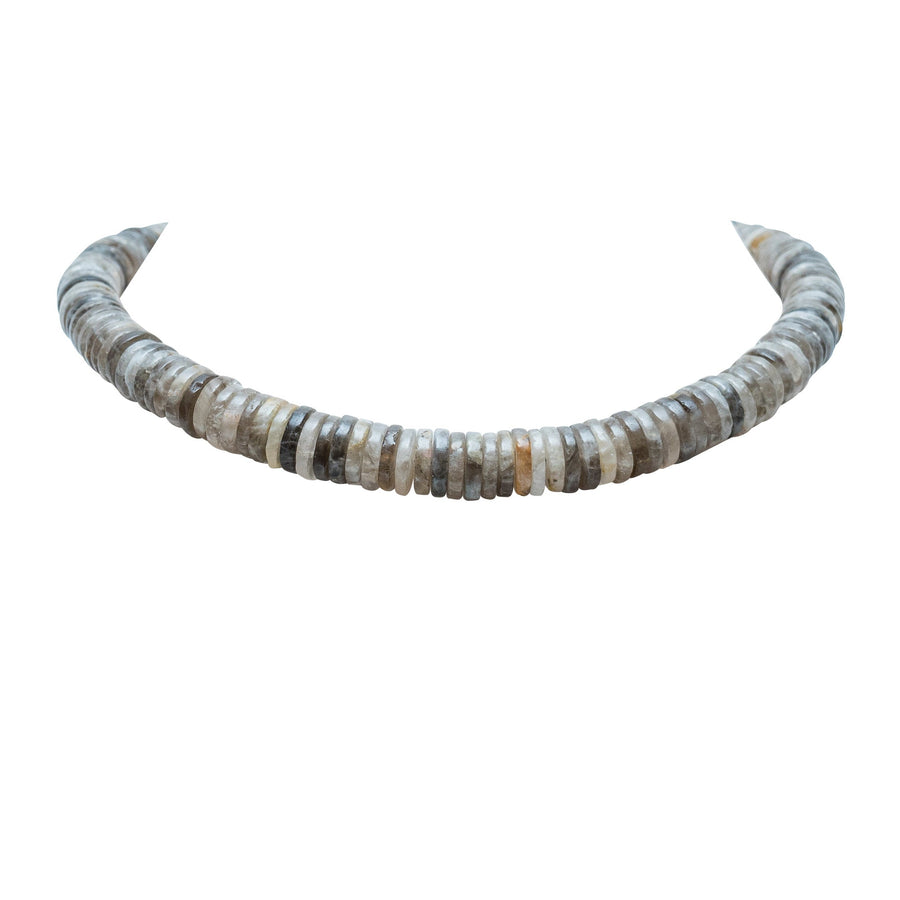 Collar El Paso del Tiempo, joya de plata .925, con ágata – Gabriela Sánchez