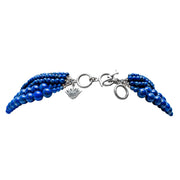 Collar Reina del Cielo, joya de plata .925, con lapislázuli – Gabriela Sánchez (vista 3)