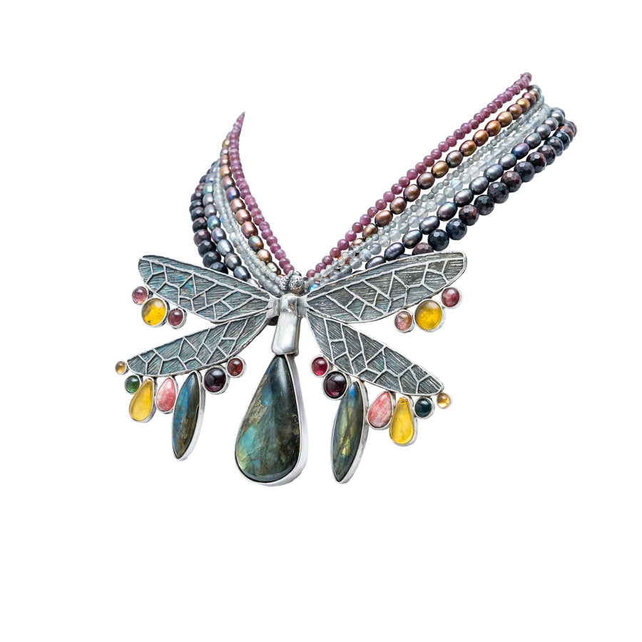 Collar Alas de Luz, joya de plata .925 – Gabriela Sánchez (vista 6)
