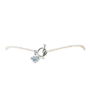Collar Muñeca de Listones Perlas, joya de plata .925, con concha – Gabriela Sánchez (vista 3)