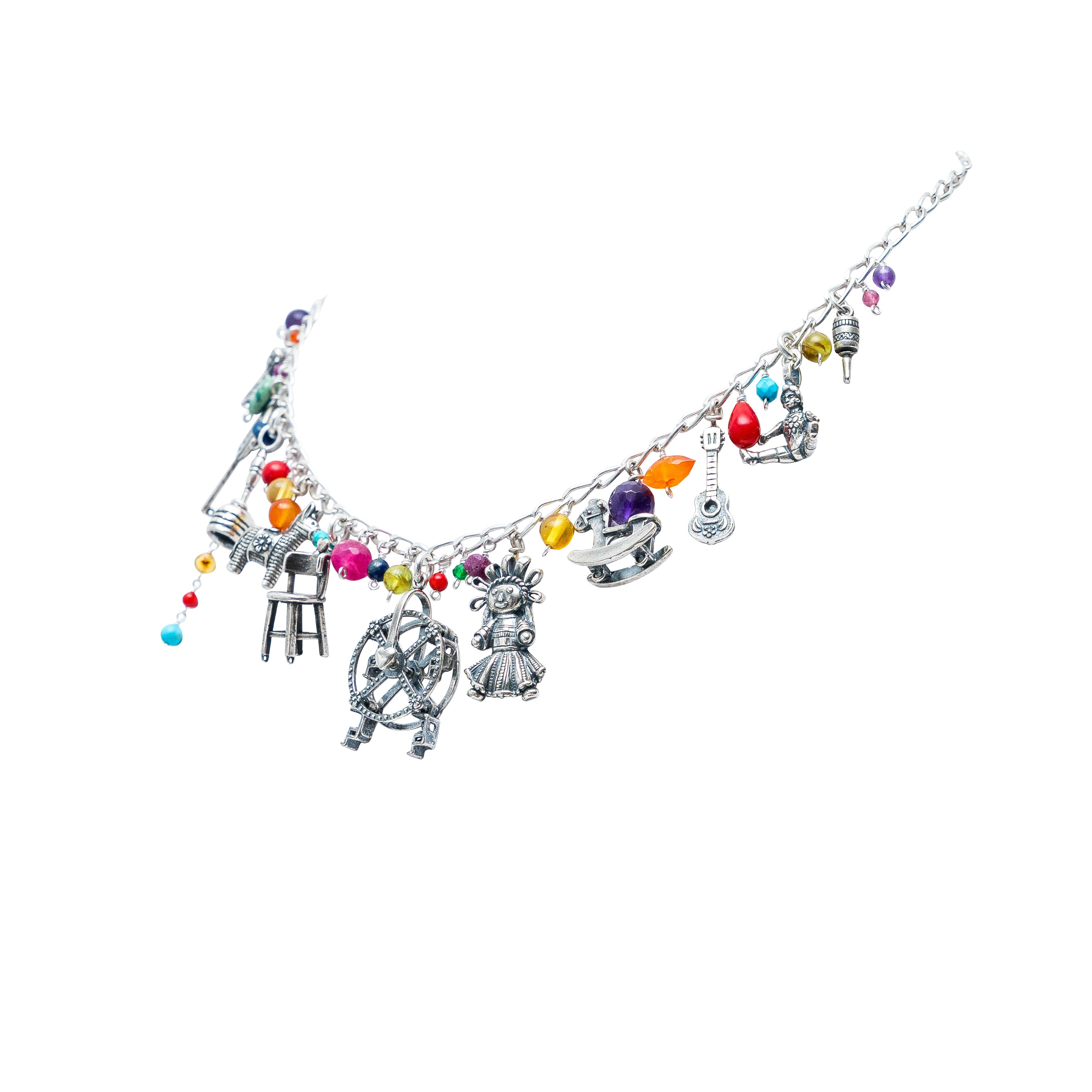 Collar Fiesta Encantada, joya de plata .925 – Gabriela Sánchez (vista 2)